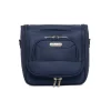 Beauty necessaire da viaggio piccolo blu in tessuto Govago