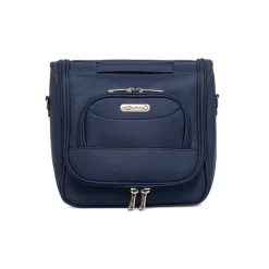 Beauty necessaire da viaggio piccolo blu in tessuto Govago
