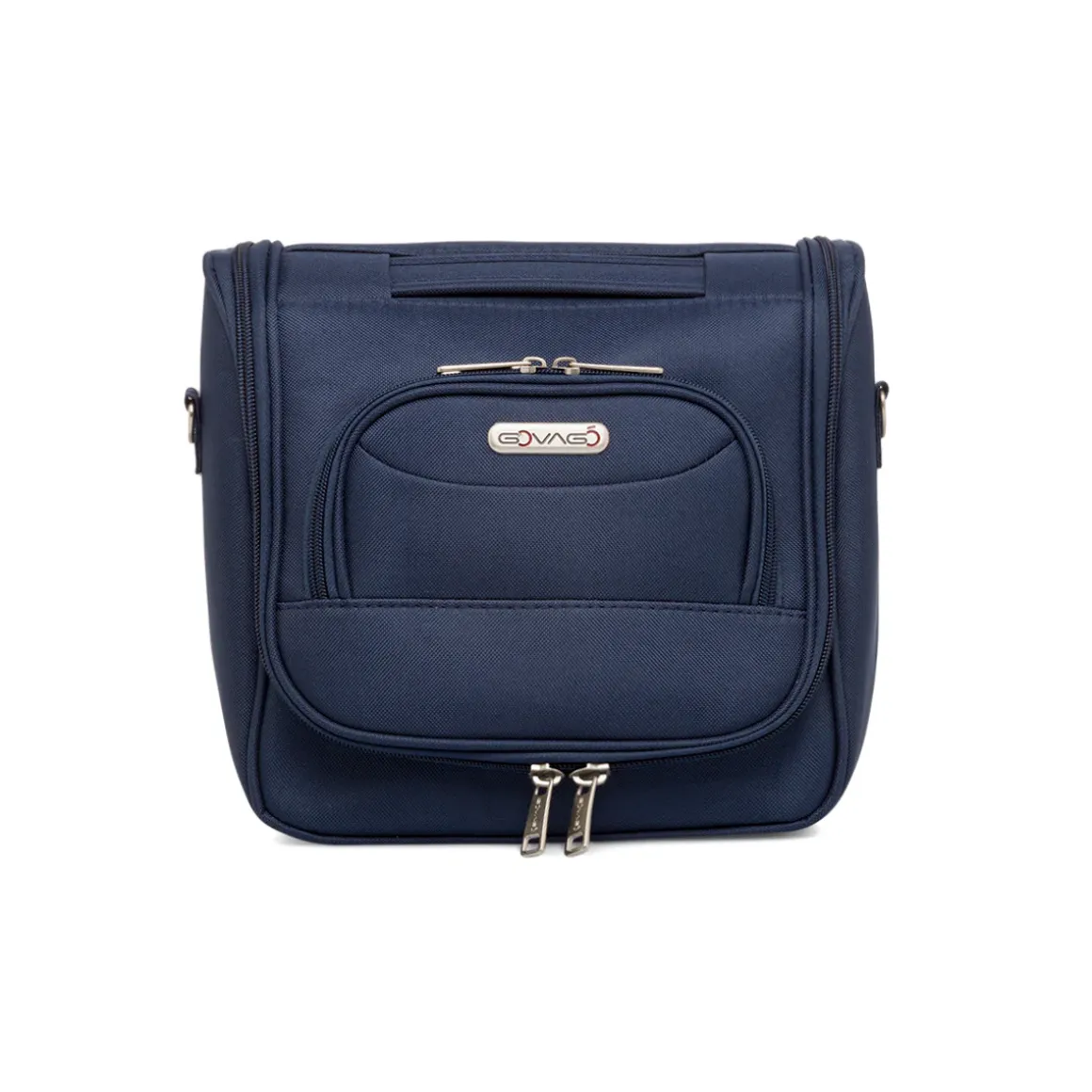 Beauty necessaire da viaggio piccolo blu in tessuto Govago