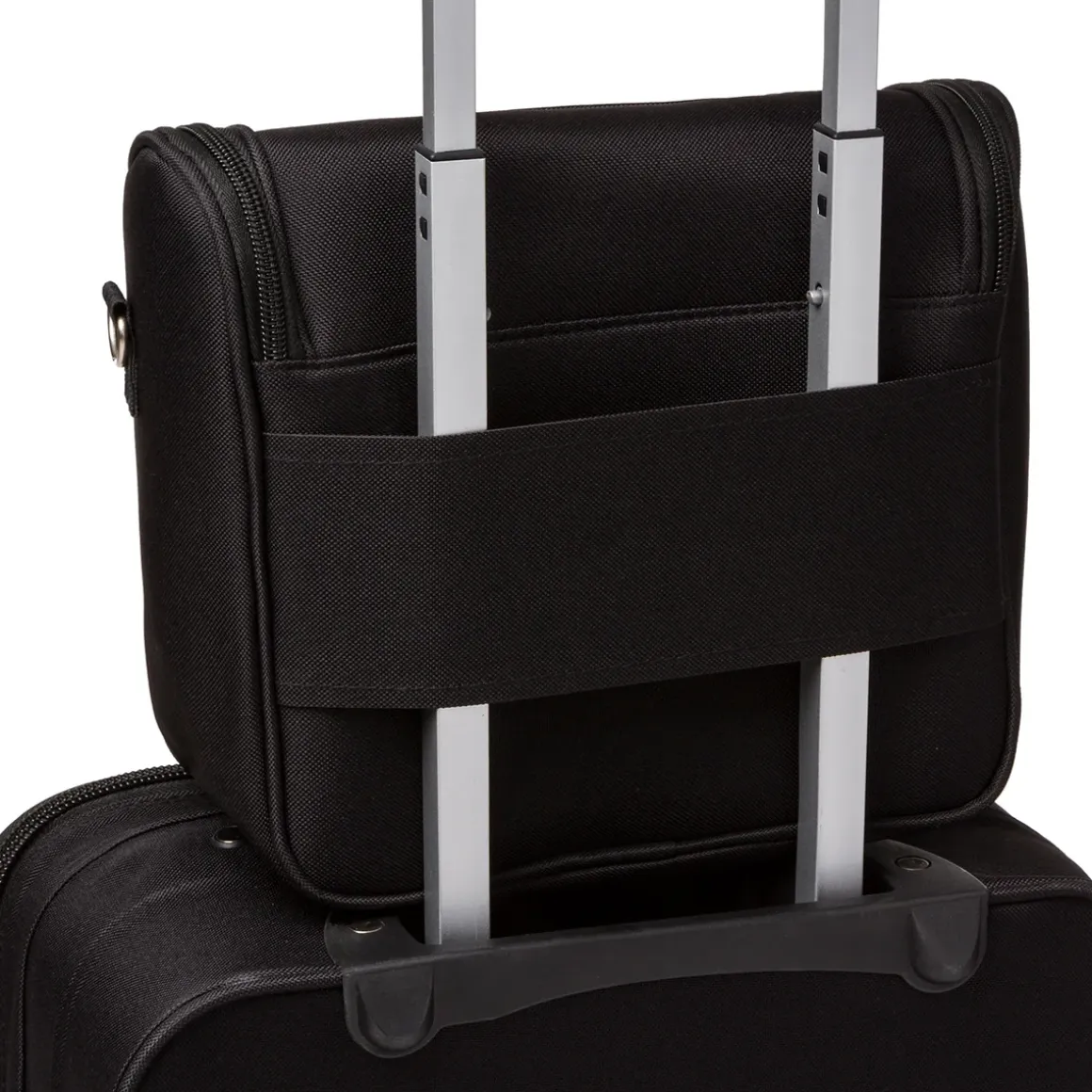 Beauty necessaire piccolo da viaggio nero in tessuto Govago