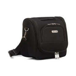 Beauty necessaire piccolo da viaggio nero in tessuto Govago