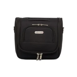 Beauty necessaire piccolo da viaggio nero in tessuto Govago