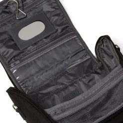 Beauty necessaire piccolo da viaggio nero in tessuto Govago