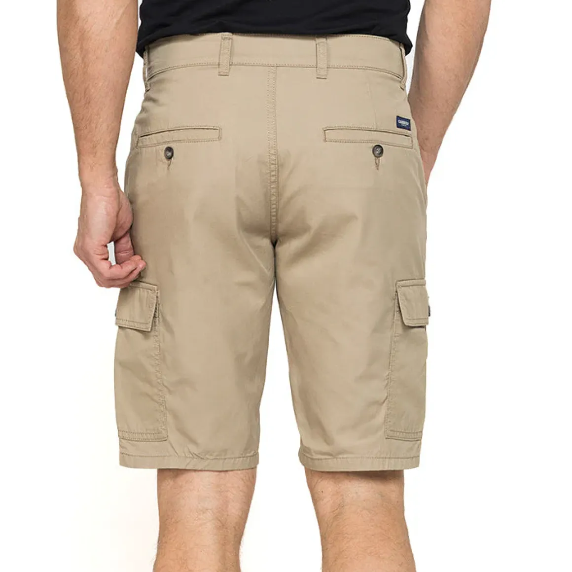Bermuda cargo da Uomo beige con tasconi laterali Carrera Jeans
