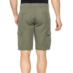 Bermuda cargo da Uomo verdi militare con tasconi Carrera Jeans