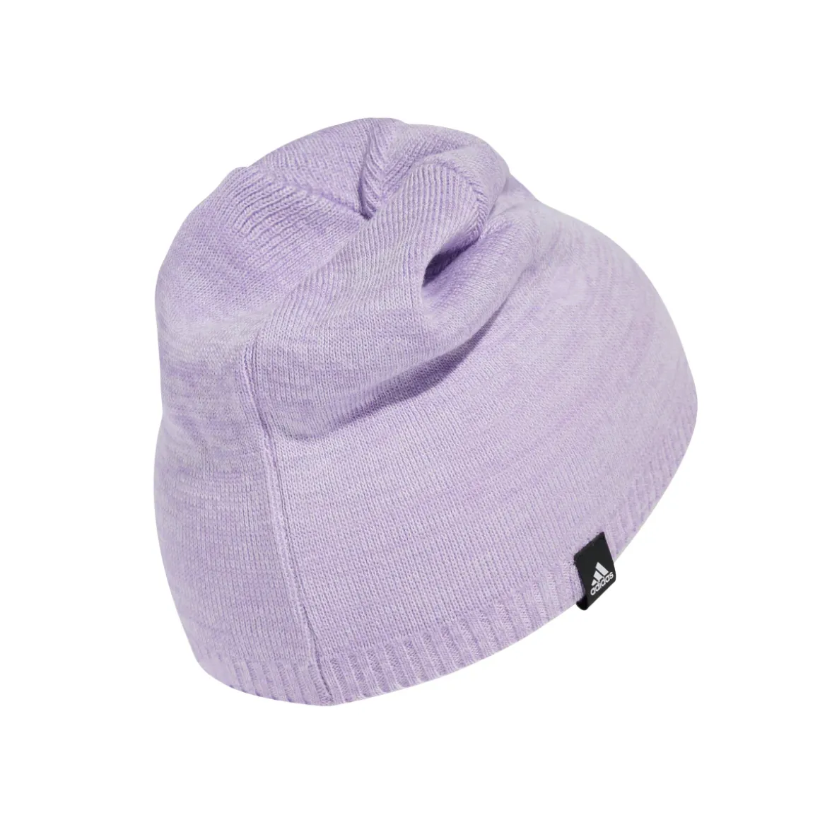 Berretto Lilla da Donna con maxi logo e rifinitura a costine adidas