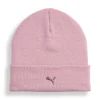 Berretto unisex rosa Puma con logo in metallo