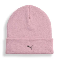 Berretto unisex rosa Puma con logo in metallo