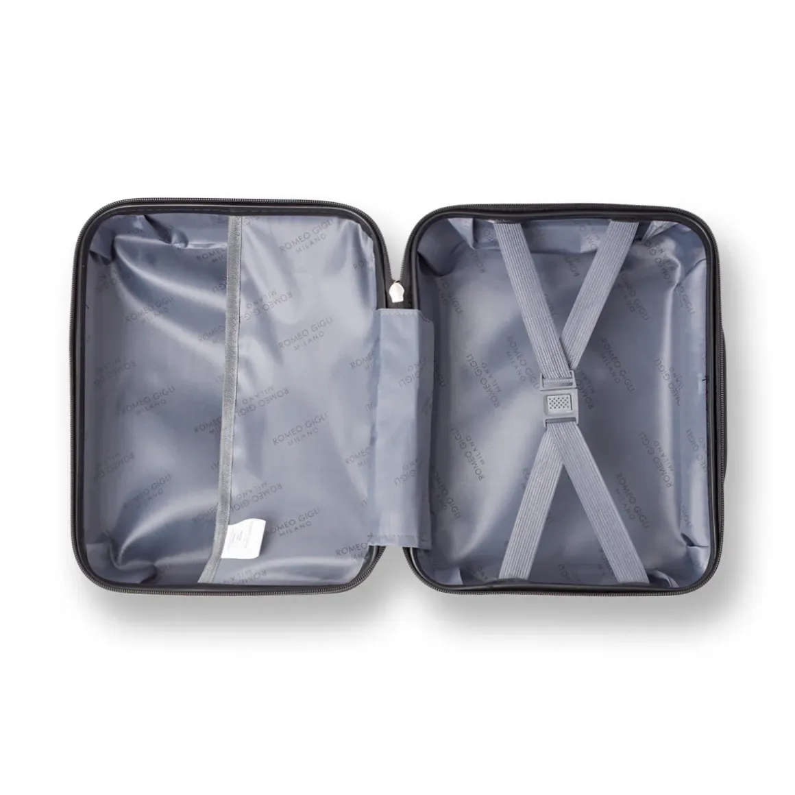 Boarding bag nera rigida per voli low cost Romeo Gigli Milano