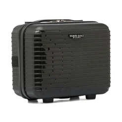 Boarding bag nera rigida per voli low cost Romeo Gigli Milano