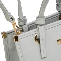 Borsa a mano azzurra da Donna con manico dettaglio nodo Lora Ferres