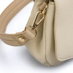 Borsa a mano beige da Donna con logo in metallo Carrera Jeans
