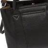 Borsa a mano da donna nera Lora Ferres in similpelle con tracolla