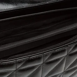 Borsa a mano nera da Donna con manici a catena Lora Ferres