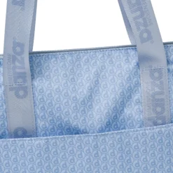 Borsa a spalla azzurra da Donna con logo all-over Dimensione Danza