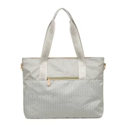 Borsa a Spalla Beige da Donna con motivo logo Dimensione Danza