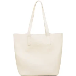 Borsa a spalla bianca da Donna con dettaglio traforato Lora Ferres