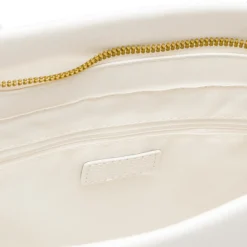 Borsa a spalla bianca da Donna con dettaglio zip Swish Jeans