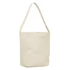 Borsa a spalla bianca da Donna con bottone magnetico Lora Ferres