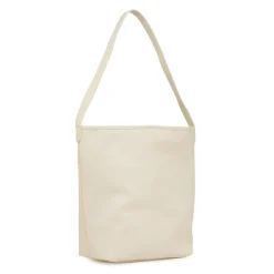 Borsa a spalla bianca da Donna con bottone magnetico Lora Ferres