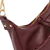 Borsa a spalla Bordeaux da Donna con tasca frontale Lora Ferres