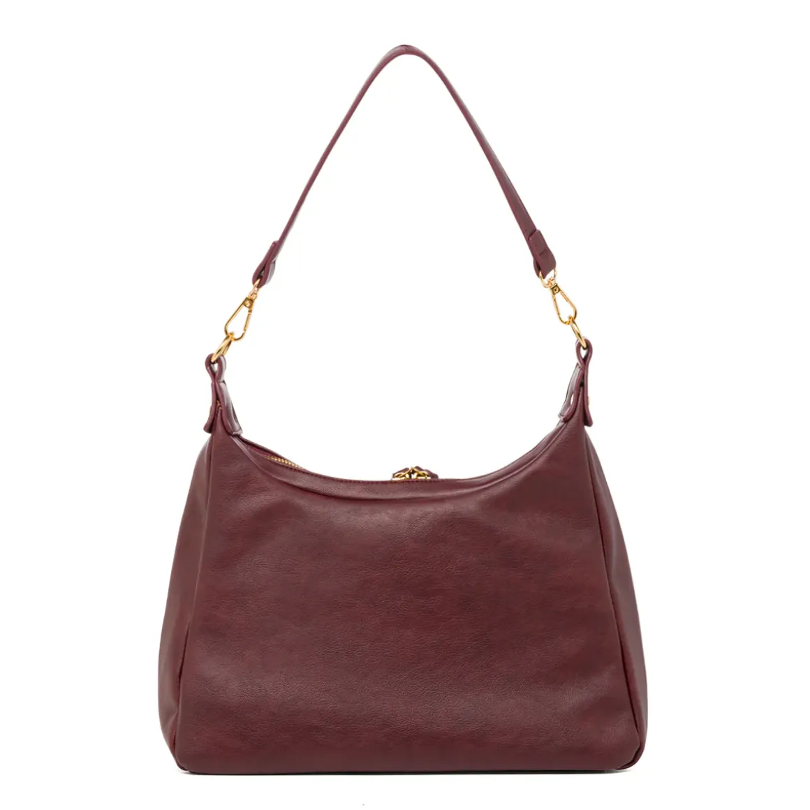 Borsa a spalla Bordeaux da Donna con tasca frontale Lora Ferres