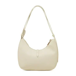 Borsa a spalla da Donna color bianco con dettaglio dorato Lora Ferres