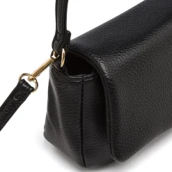 Borsa a spalla da Donna nera con patta e tracolla Lora Ferres