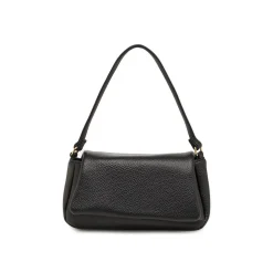 Borsa a spalla da Donna nera con patta e tracolla Lora Ferres