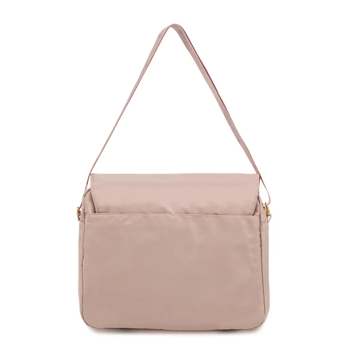 Borsa a spalla da donna rosa con logo Dimensione Danza