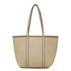 Borsa a spalla da Donna taupe effetto martellato Lora Ferres