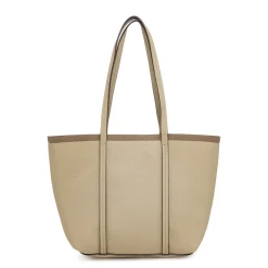 Borsa a spalla da Donna taupe effetto martellato Lora Ferres