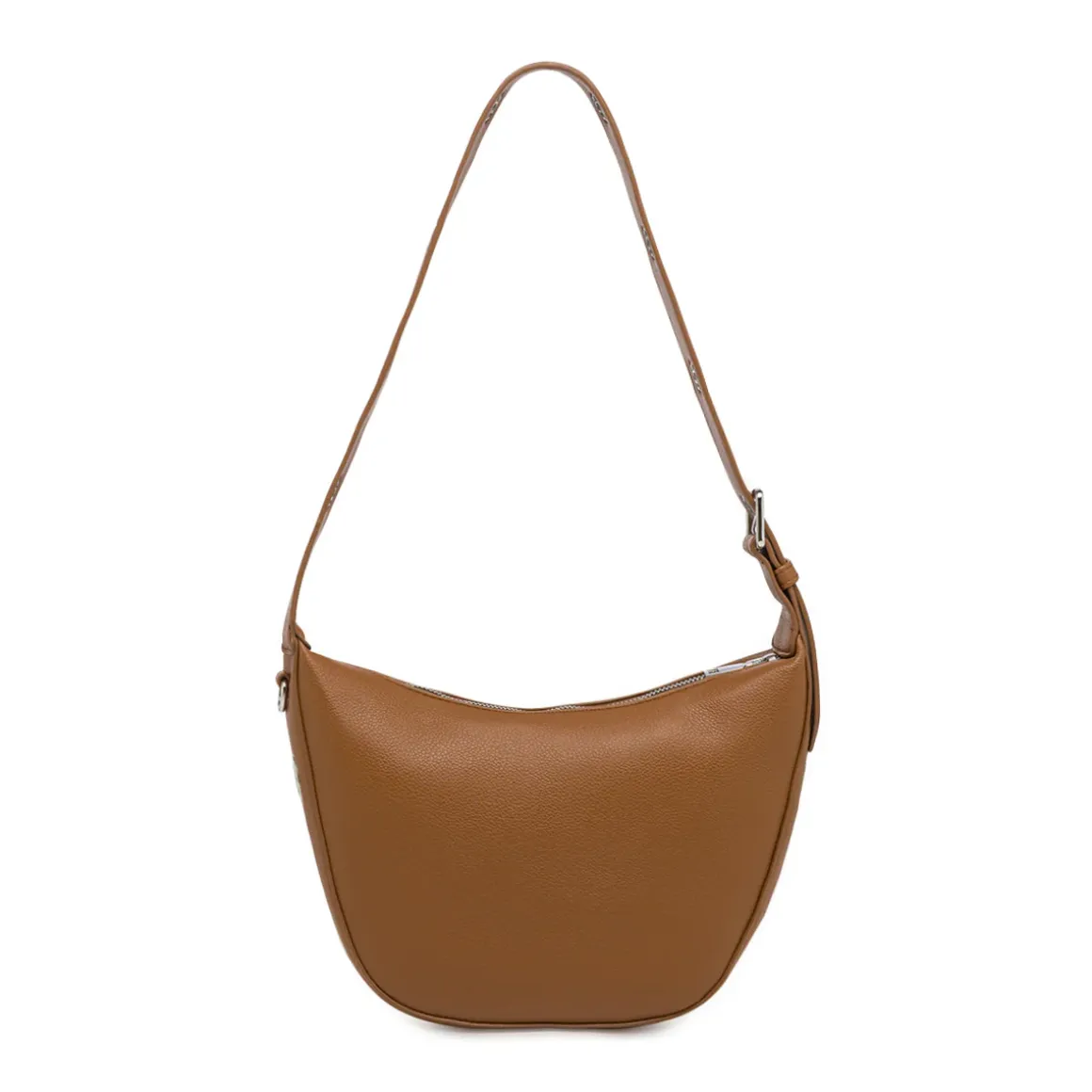 Borsa a Spalla Marrone con manico a Ochielli Swish Jeans