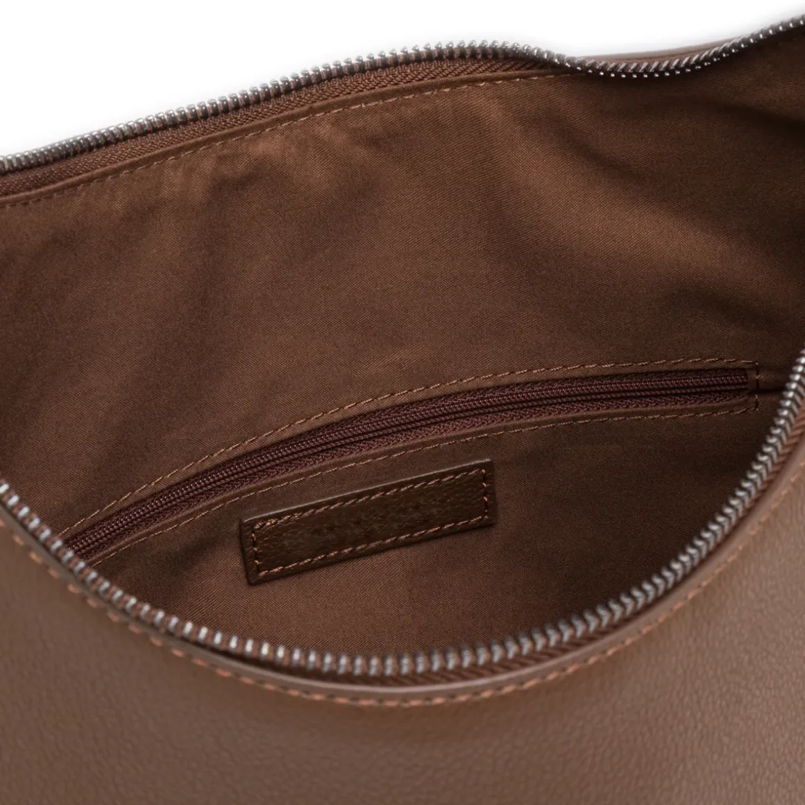 Borsa a spalla marrone da Donna con chiusura zip Lora Ferres