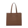 Borsa a spalla marrone da Donna con tracolla rimovibile Lora Ferres