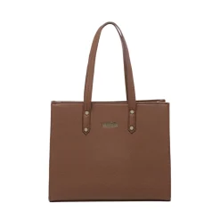 Borsa a spalla marrone da Donna con tracolla rimovibile Lora Ferres