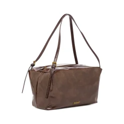 Borsa a spalla marrone da Donna Lora Ferres
