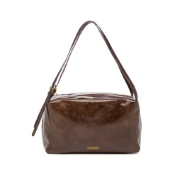 Borsa a spalla marrone da Donna Lora Ferres