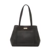 Borsa a spalla nera da Donna con portafoglio Lora Ferres
