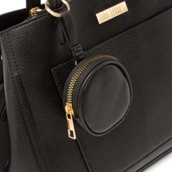 Borsa a spalla nera da Donna con portafoglio Lora Ferres