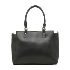 Borsa a spalla nera da Donna con dettagli zip Swish Jeans