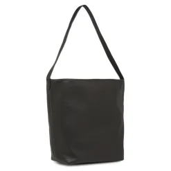 Borsa a spalla nera da Donna con bottone magnetico Lora Ferres