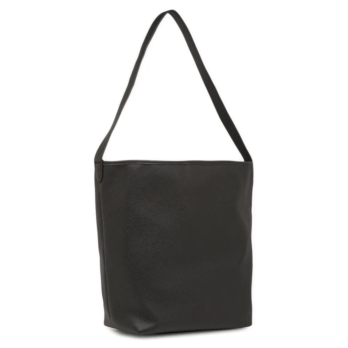 Borsa a spalla nera da Donna con bottone magnetico Lora Ferres