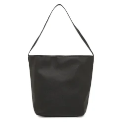 Borsa a spalla nera da Donna con bottone magnetico Lora Ferres