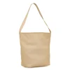 Borsa a spalla Tote bag beige da Donna Lora Ferres