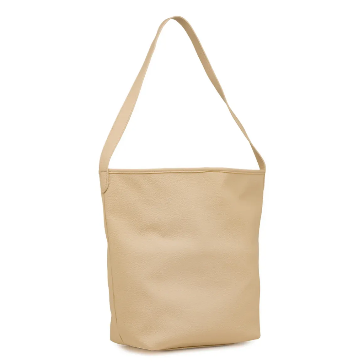 Borsa a spalla Tote bag beige da Donna Lora Ferres