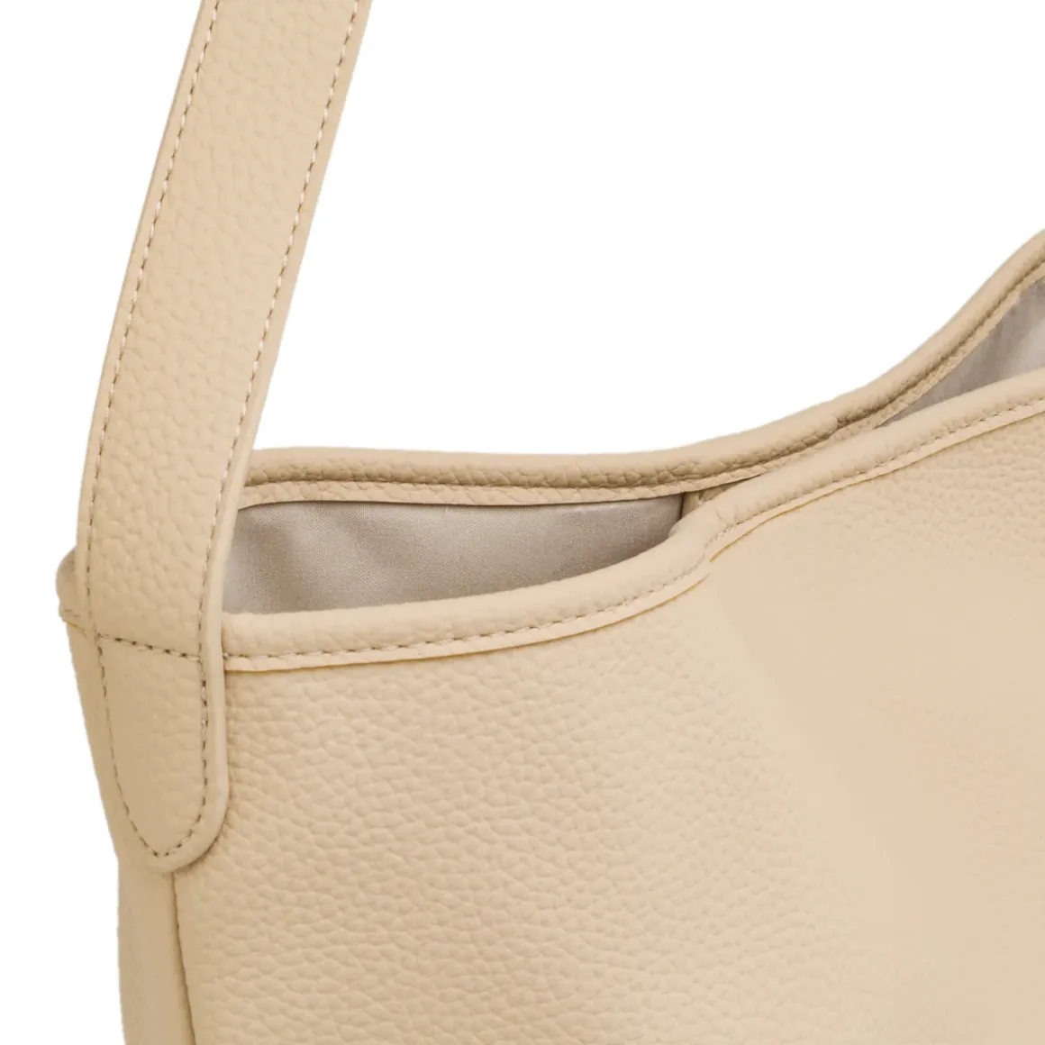 Borsa a spalla Tote bag beige da Donna Lora Ferres