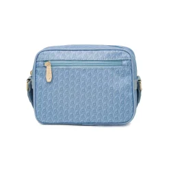 Borsa a tracolla azzurra da Donna con logo allover Dimensione Danza