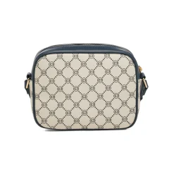 Borsa a tracolla beige da Donna con dettagli blu Carrera Jeans