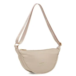 Borsa a Tracolla Beige da Donna a mezzaluna Dimensione Danza